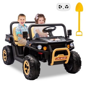 2 Seater Ride On UTV for Kids, 24v Ride On Toys with 2.4G Remote Control, EVA Tires, 4x35W Motor Battery Powered Electric Vehicle - 1 of 4
