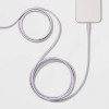 10' Lightning to USB-C Round Cable - heyday™ Soft Purple - image 2 of 3
