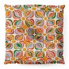 evamatise Abstract Flowers Summer Holiday Square Floor Pillow - Deny Desings - image 2 of 4