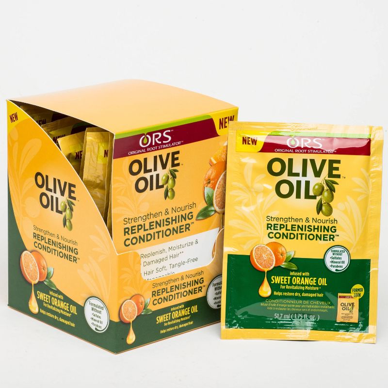 ORS Olive Oil Strengthen &#38; Nourish Replenishing Conditioner - 1.75 fl oz, 5 of 8