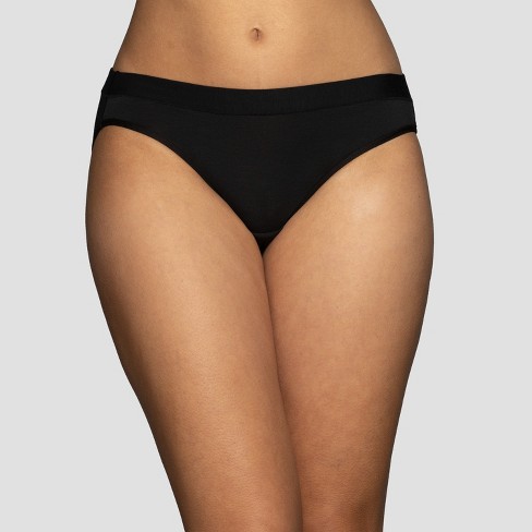 Vanity Fair Womens Beyond Comfort Modal Bikini 18250 - MIDNIGHT BLACK - 7