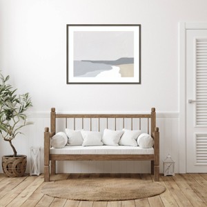 Amanti Art Coastal Planes II by Victoria Borges Wood Framed Wall Art Print - 1 of 4