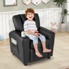 Infans Kids Recliner Chair w/Cup Holder & Side Pocket Adjustable Backrest Footrest - 3 of 4