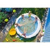 SCS Direct Aquamazing Large Inflatable Kiddie Pool - Cute Ramen Bowl Theme w Play Pillow Floats & Accessories -Measures 67" x 26" Family Sized - 2 of 4