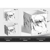 Sorbus 11 Inch Foldable Fabric Storage Cube Bin with Handles - for Organizing Pantry, Closet, Nursery, Playroom, and More - 3 of 4