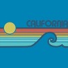 Boy's Design By Humans California Retro Sunset By LuckyU T-Shirt - 2 of 3