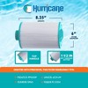 Hurricane Filters HF6H49-01 Advanced Spa Filter Cartridge - Replacement for Pleatco PPG50P, Unicel 6CH-49, Filbur FC-0314, Sunrise Spas - 3 of 4