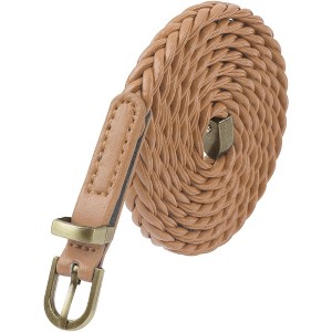 INSPIRE CHIC Women's Braided Cord Retro Casual Decoration for Dresses Thin Belts - 1 of 4
