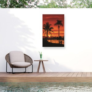 "Flaming Sky" Outdoor Canvas - 1 of 4