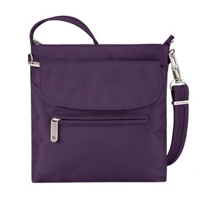 Travelon RFID Anti-Theft Mini Shoulder Bag - Purple