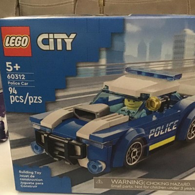 LEGO 60312 City Police Auto della Polizia, Set di Costruzione con  Minifigure e Macchina Giocattolo per Bambini di 5+ Anni – Giochi e Prodotti  per l'Età Evolutiva