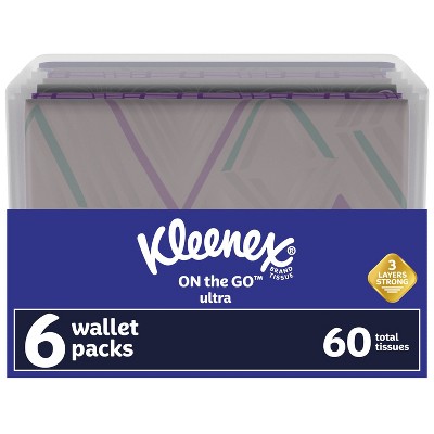 Kleenex SLim Tissues 4 Packs New Collectible ASSORTED STYLES/PICTURES 