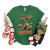 I Dig Christmas Excavator - Youth Short Sleeve Graphic T-Shirt and Toddler Short Sleeve Graphic T-Shirt - 3 of 4