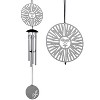 Woodstock Windchimes Flourish Chime Sun, Wind Chimes For Outside, Wind Chimes For Garden, Patio, and Outdoor Decor, 18"L - 2 of 4