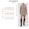 August Sky Women's Collared Henley Lightweight Sweater Mini Dress - 4 of 4