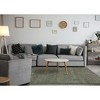 Rug Branch Modern Tonal/Solid Green Indoor Area Rug - 2 of 4