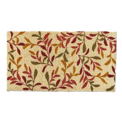 tag Autumn Leaves Coir Mat