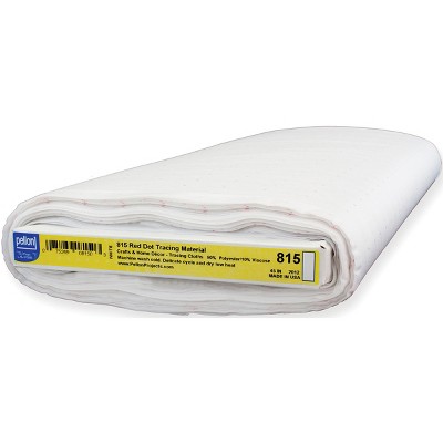 Pellon Red Dot Tracing Material-White 45"X25yd