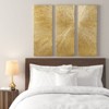 VisioGear 3PCS Triptych Dimensional Resin Wall Art Set, Wall Decor for Hallway Office Wall Decor, Multicolor, 45"*15"*1.25" - 4 of 4