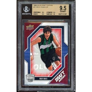 Ricky Rubio Rookie 2009-10 Upper Deck Draft Edition #11 BGS 9.5 (9.5 9.5 9.5 10) - 1 of 2