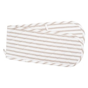 C&F Home Ticking Stripe Clay Double Oven Mit - 1 of 1