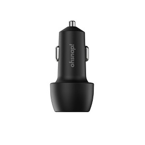 ohsnap! 20W USB-C Car Power Adapter - Black - 1 of 1