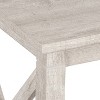 Saint Birch Honduras End Table, Washed Gray - 3 of 4