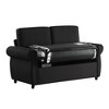 NicBex Convertible Sleeper Chair,57.5" Modern Pull-out Sofa Bed with Adjustable Backrest,2-in-1 Couches with Foam Mattress for Living Room,Black - 2 of 4
