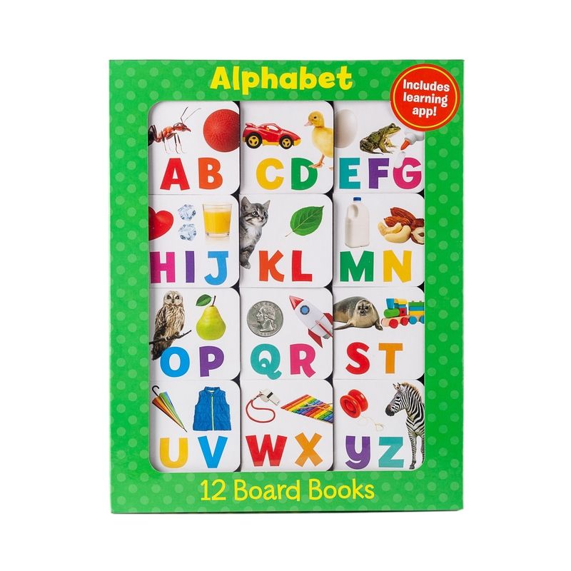 Alphabet (12 Book Set ) - (Early Learning) by  Little Grasshopper Books & Publications International Ltd (Board Book), 1 of 2