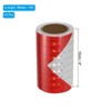 Unique Bargains Waterproof Self-Adhesive Warning Safety Reflective Tape - 2 of 4