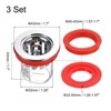 Unique Bargains ABS Silicone Anti-Odor Backflow Preventer Floor Drain Core - 2 of 4