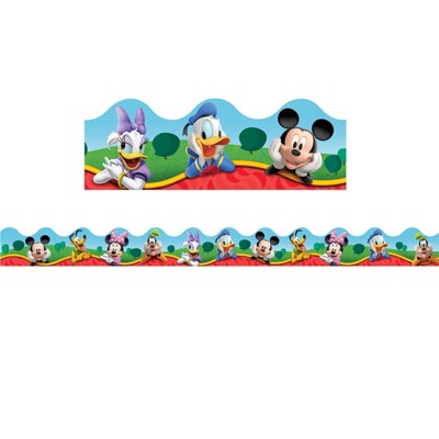 Eureka Mickey Mouse Clubhouse Characters Deco Trim, 37 Feet (Pack of 6)