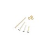 Officemate Roundhead Fastener 1-1/2" Shank 7/16" Head Brass Plated 99816 - 2 of 4