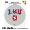 Loyola Marymount University Lions Automotive Car Window Locker Circle Bumper Sticker - 3 of 4