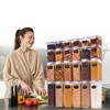 Cheer Collection Airtight Food Storage Container with Reusable Labels and Erasable Pen (Set of 24) - 4 of 4