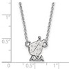 Black Bow Jewelry Sterling Silver Alpha Sigma Alpha Greek Life Necklace 18 Inch - 2 of 4