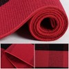 PiccoCasa Cotton Classic Gingham Pattern High-Density Woven Floor Mats - 4 of 4