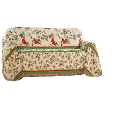 Collections Etc Cardinal Pine Rustic Holiday Furniture Throw Loveseat   GUEST Aae88020 86c1 4bea 9aa7 356a2c8630a3