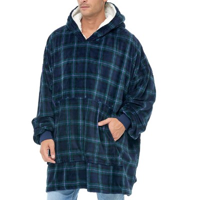 ADR Adult Wearable Blanket, Sweater Hoodie, Blanket with Sleeves for Men & Women Oversized Sweatshirt