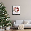 Stupell Industries Valentine's Heart Shaped Wreath, 25" x 31" - 2 of 4