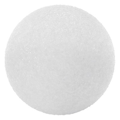 MT Products 8 inch White Polystyrene Foam Balls for Crafts - Pack of 2