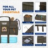 Panther Armor Dog Travel Bag- Hanging Dog Organizer ,  Dog Food & Treat Container for Travel Accessories - 3 of 4