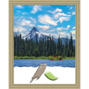 Amanti Art Champagne Teardrop Wood Picture Frame - 1 of 4