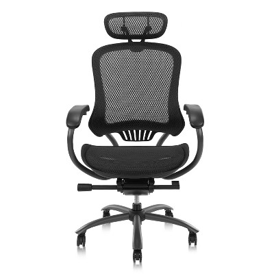 Ava Ergonomic Office Chair Black - miBasics