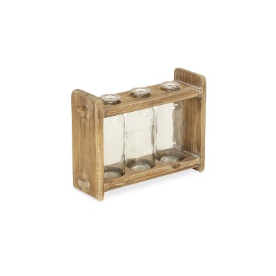 Cheung's Crilo 3 Bottle & Wood Stand Decor