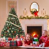 TackView Artificial Christmas Tree, Lifelike Spruce Holiday Xmas Tree, Hinged Branch Design, Foldable Metal Stand, for Holiday Decor - 4 of 4