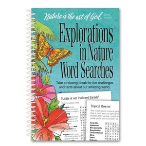 Explorations in Nature Word Search - by  Product Concept Editors (Spiral Bound) - 1 of 1