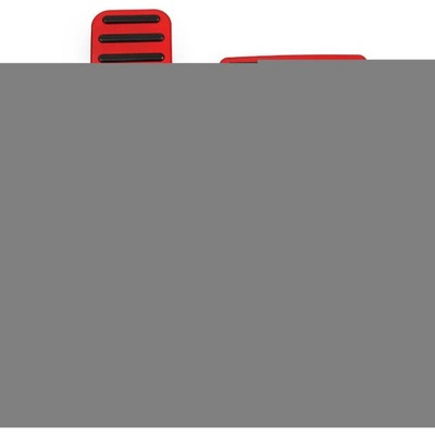 TruAIR Honda Civic Pedal Covers (Red)