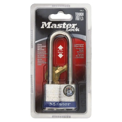 Master Lock Shackle 2" Key Padlock