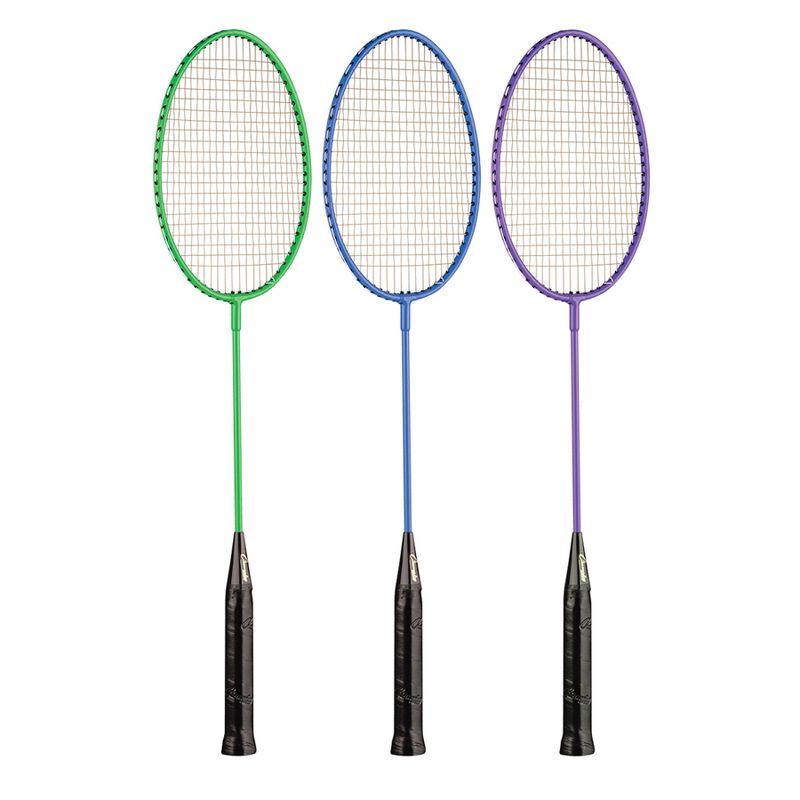 Champion Sports Tempered Steel Badminton Racket Set, 3 of 4